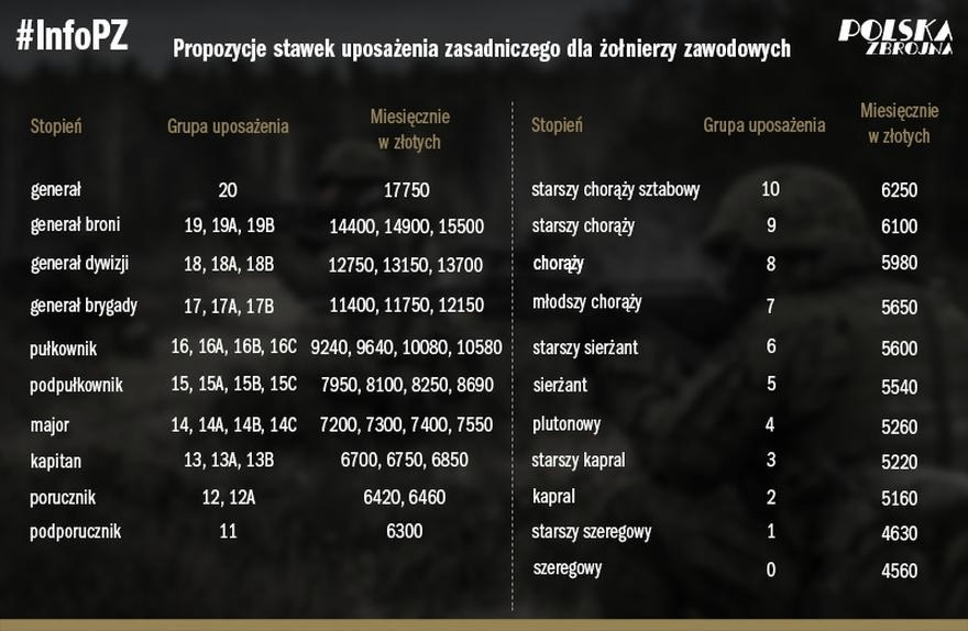 Jak obliczyć wynagrodzenie w wojsku? Składniki pensji i przykład wyliczenia