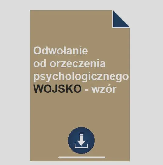 Badania psychologiczne do wojska