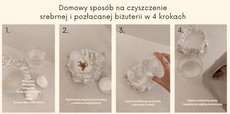 Czyszczenie sztucznej biżuterii