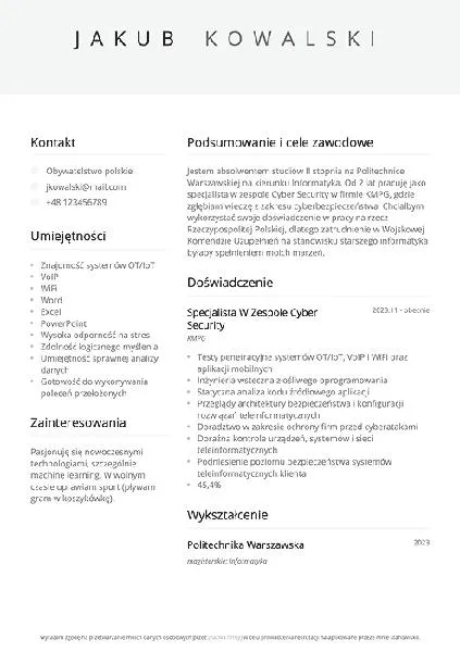 Jak napisać życiorys