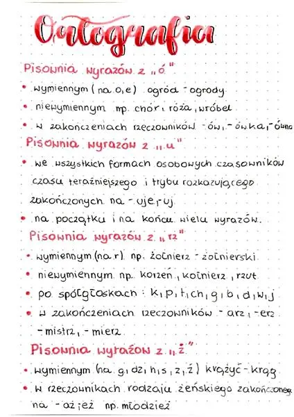 Praktyczne wskazówki dotyczące pisowni