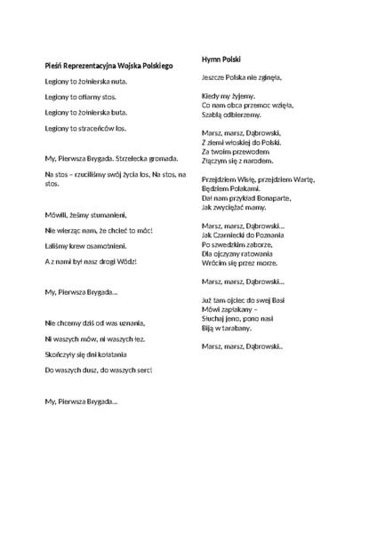 Tradycje wojskowe