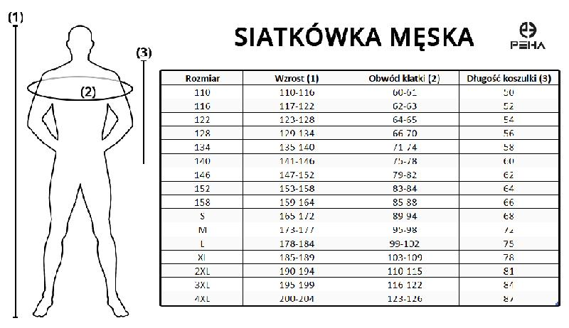 Wymiary damskich i męskich ubrań