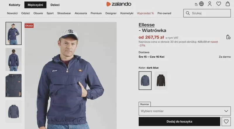 Zasady reklamacji Zalando
